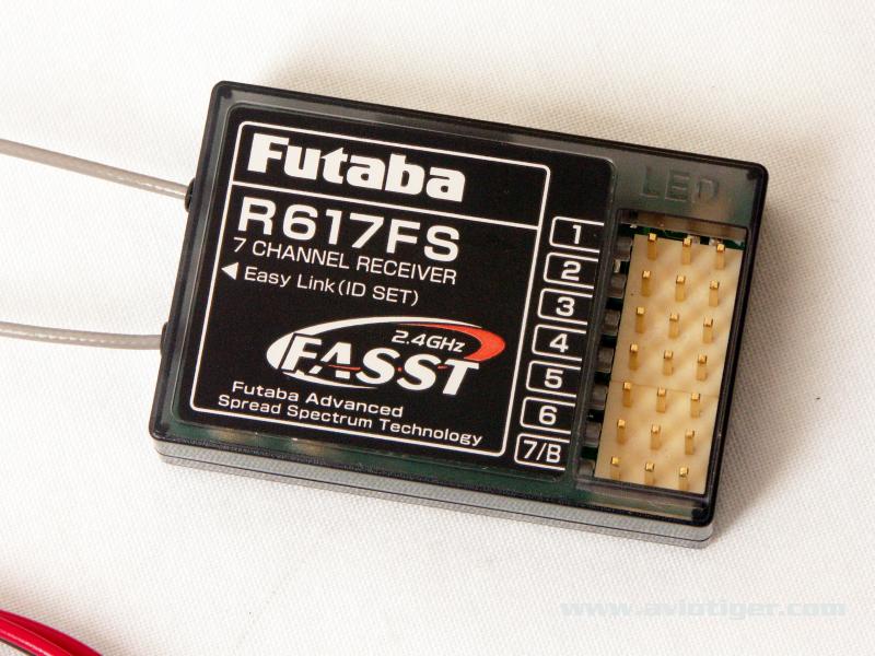 Receiver / Empfänger R617FS 2.4GHZ 7 VOIES FASST