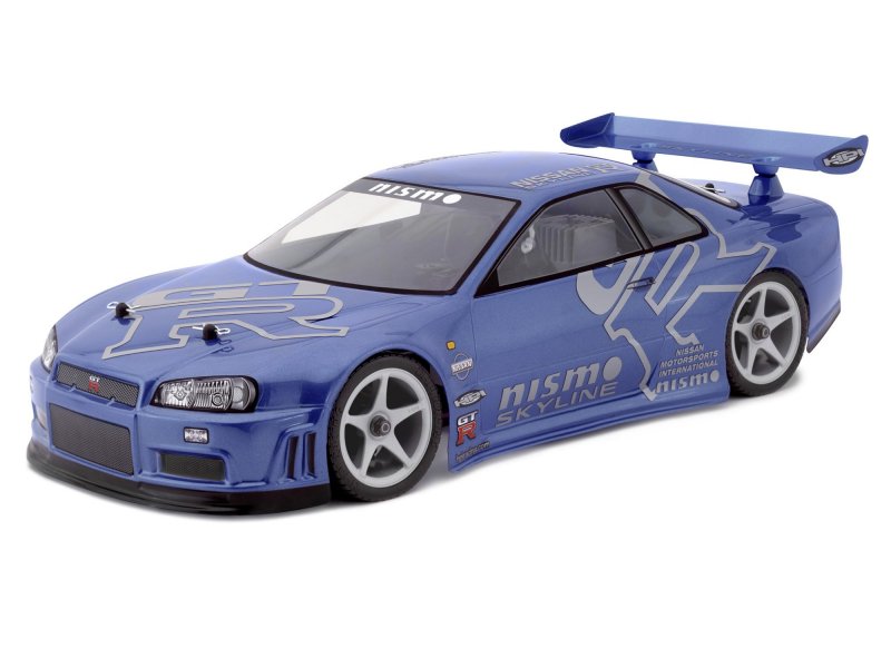 1:10 Body  Nissan Skyline  R34 190MM clear + Decals