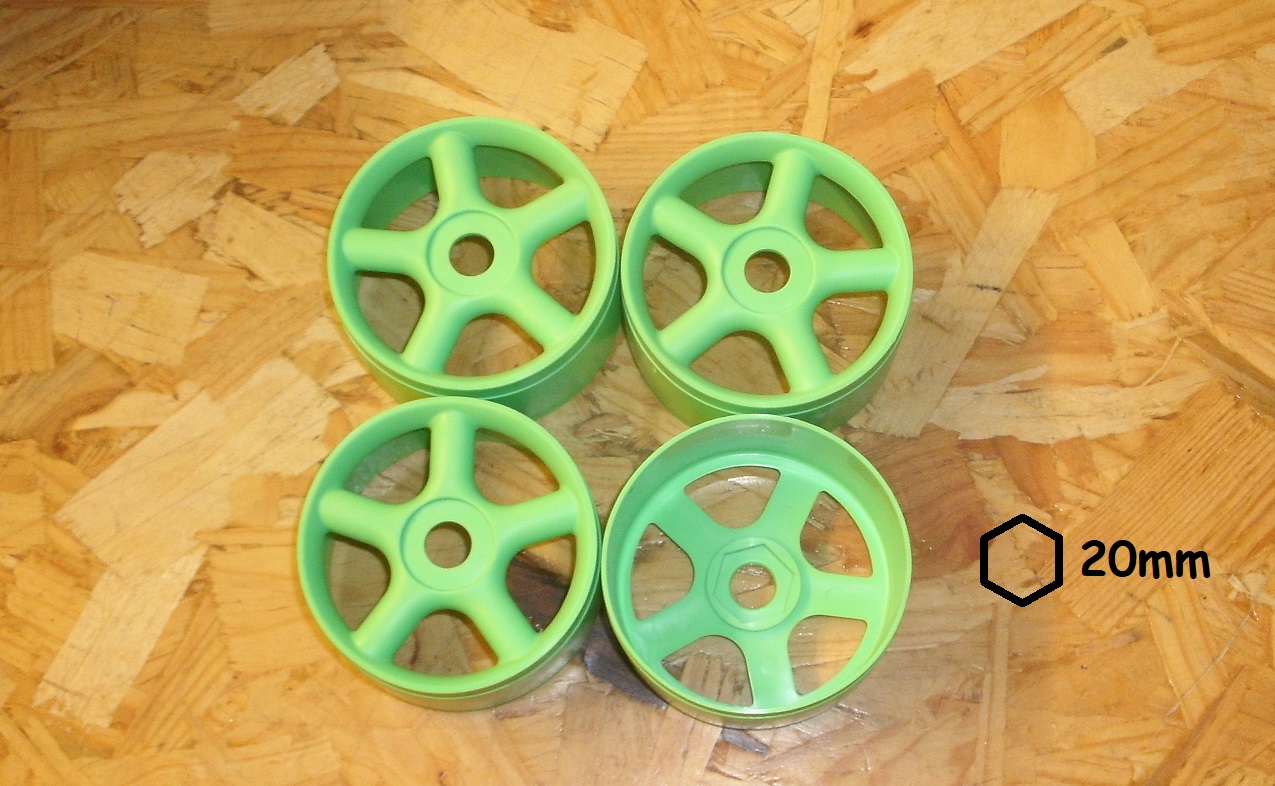 1:8 Vintage Wheels green