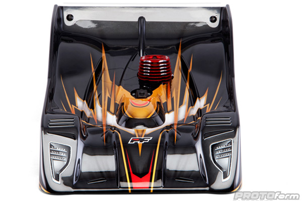 1:8  Body Onroad PFL128 Lightweight (clear +decals)