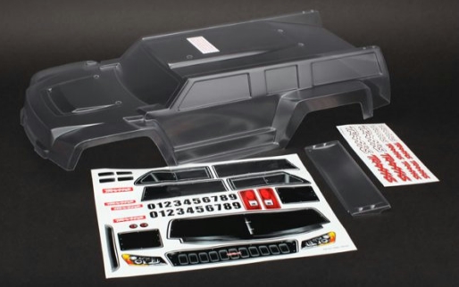1:8 Traxxas Body DAKAR TRUCK (clear +decals)