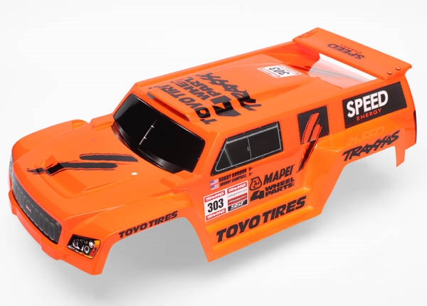 1:8 Traxxas Body DAKAR TRUCK ( ORANGE )