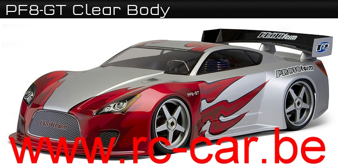 1:8 Body Rally Game PF8-GT  Clear