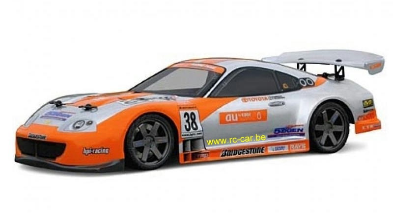 1:18 HPI Micro RS4 Toyota SUPRA GT  clear + Decals