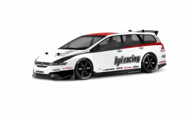 1:10 Body HONDA ODYSSEY BODY (200mm)  clear+ Decals