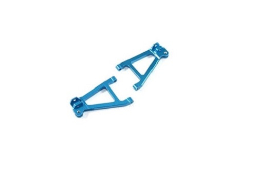 1:16  BLUE ALUM FRONT LOWER ARMS for TRAXXAS MINI SLASH/MINI E-REVO